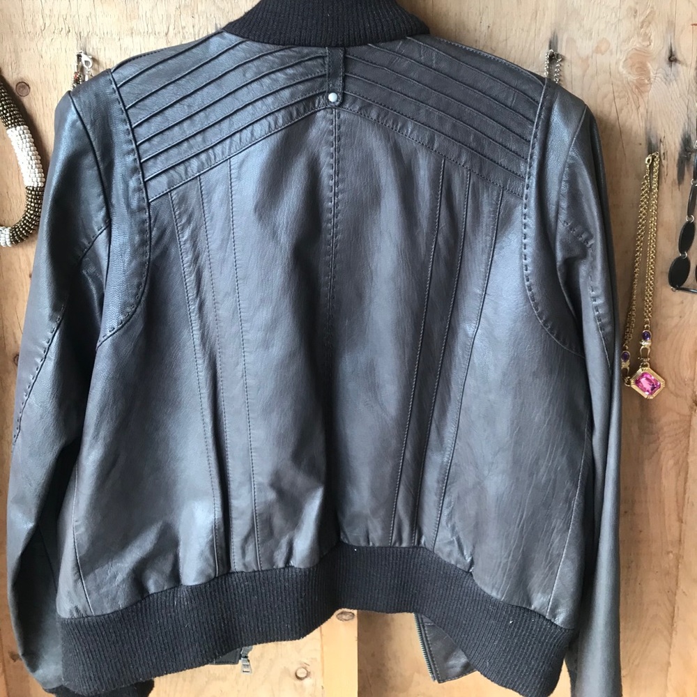 Daniel leather jacket (brown)